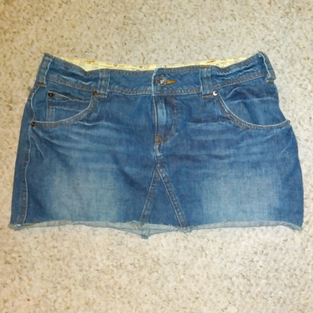 Denim/Jean skirt, size 8, mini